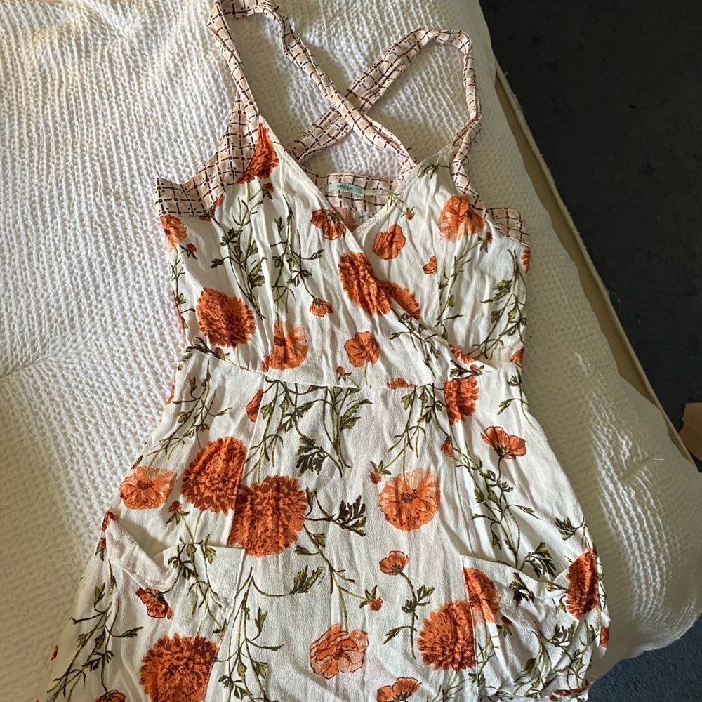 Kimchi blue floral pocket dress, worn once.